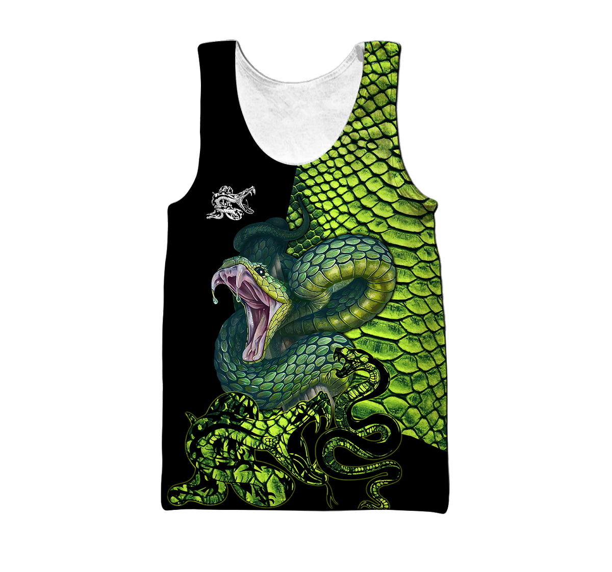 Snake 3D All Over Printed Unisex Shirt