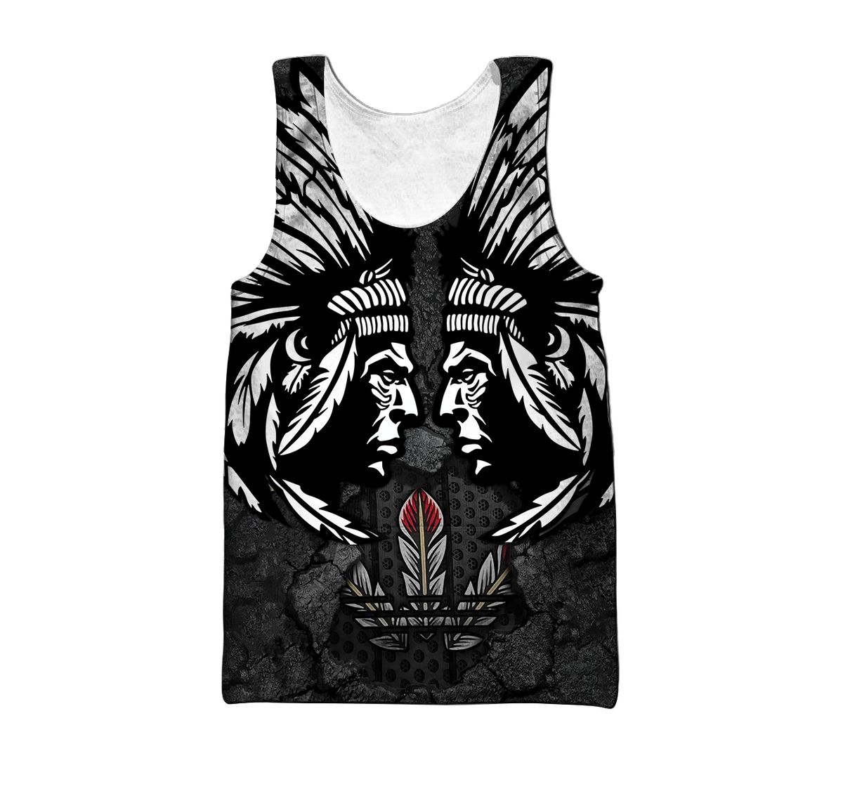 Premium Native American Man All Over Printed Shirts For Men And Women MEI