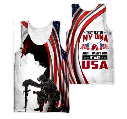 It Was USA 3D All Over Printed Shirts For Men and Women MH151020