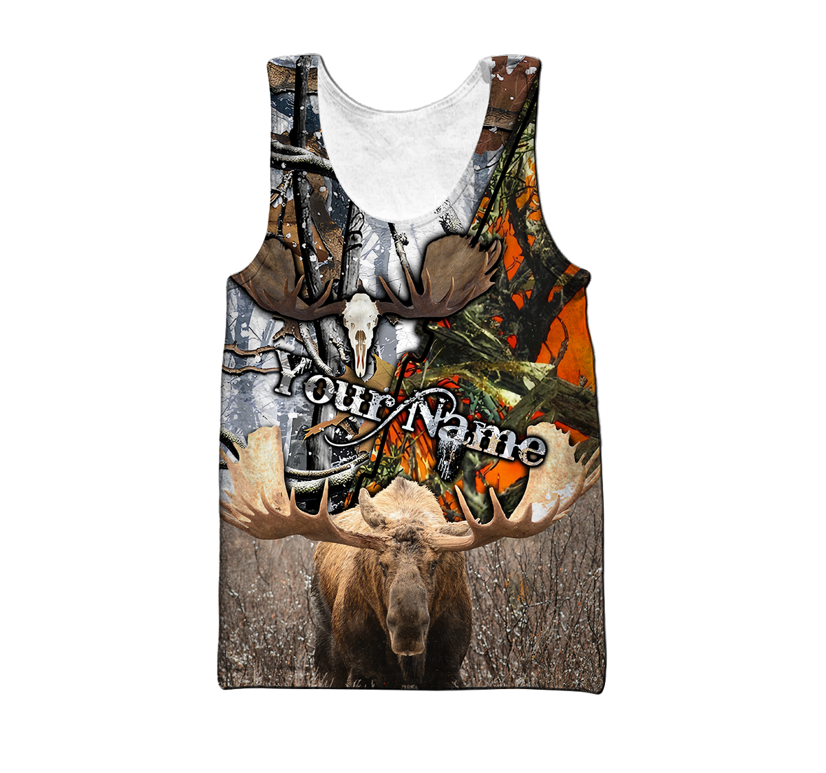 Moose Hunting  3D All Over Printed Shirts DL2023203