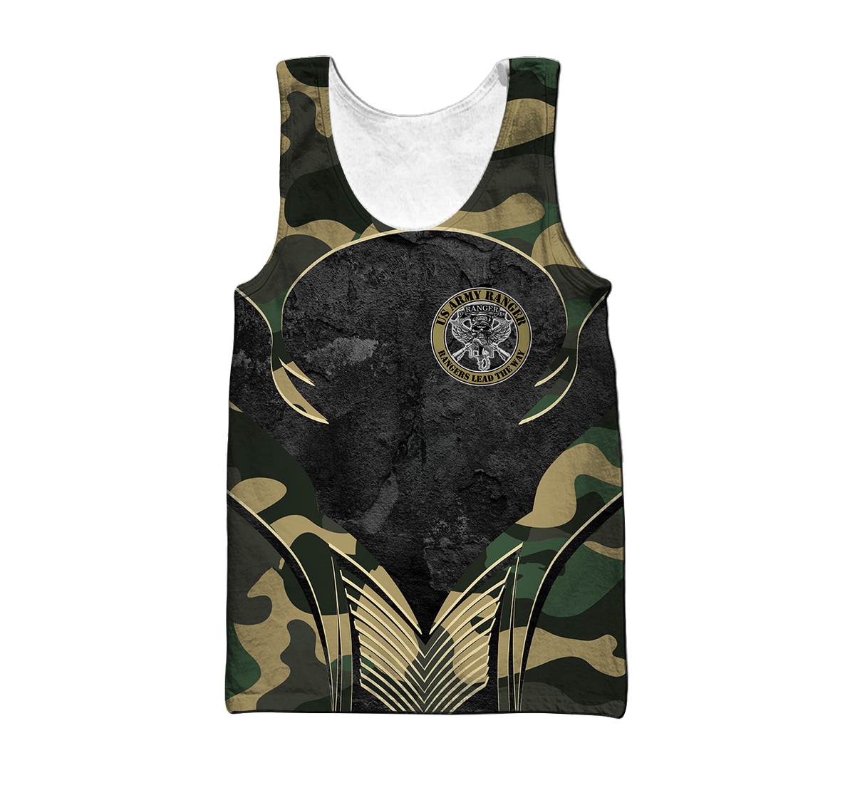 All Over Printed U.S. Army Ranger Veteran Hoodie HHT31082002-MEI