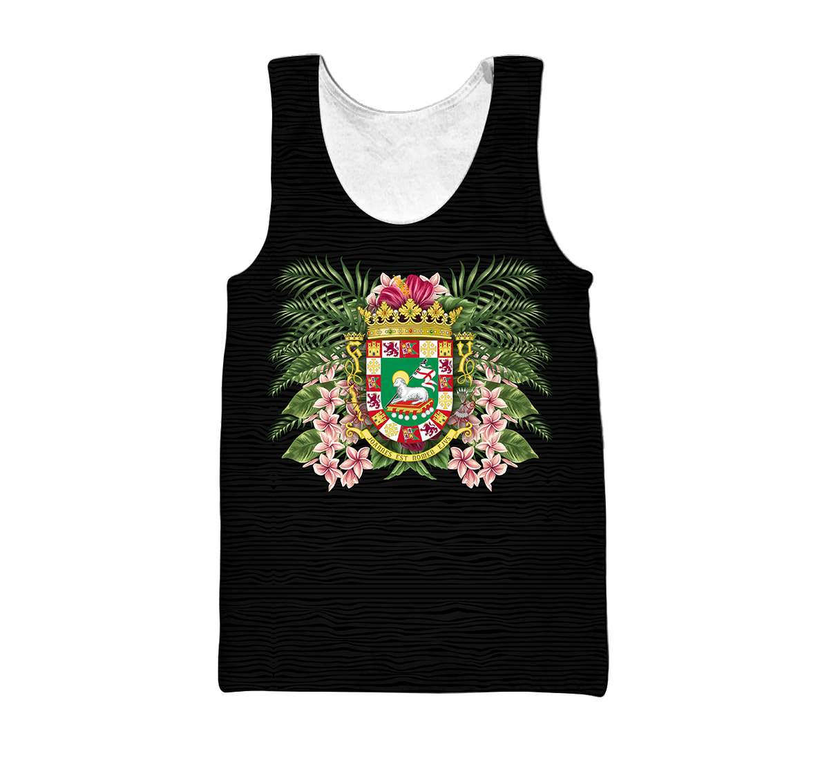 Puerto Rico Coat of Arms 3D All Over Print Shirts And Short TH20061603S-Apparel-TQH-Tank Top-S-Vibe Cosy™