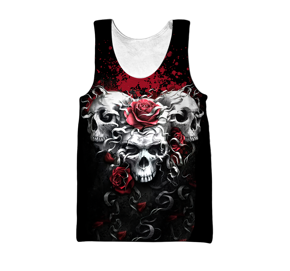 Unique Skulls And Roses Hoodie For Men And Women MEI