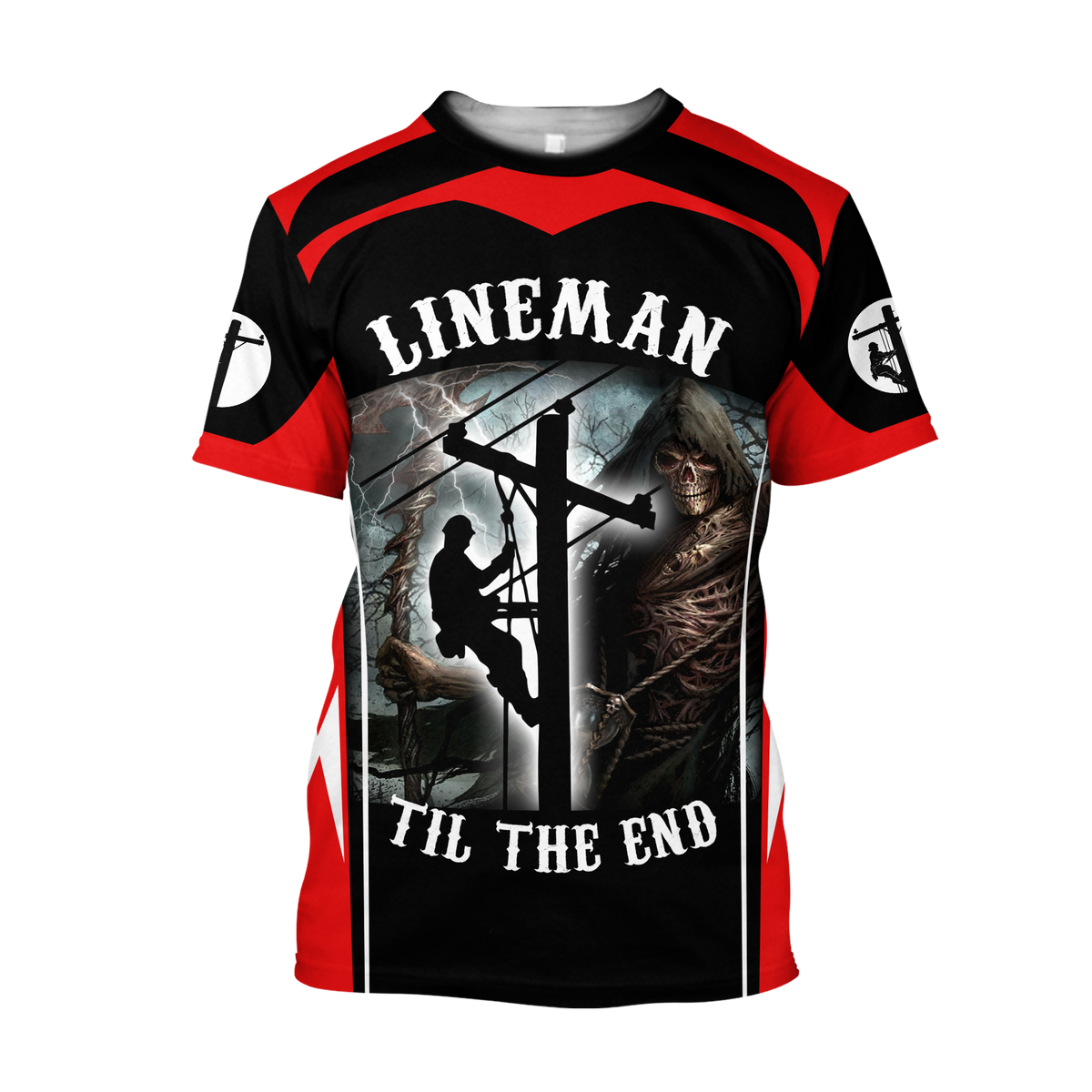 Premium Unisex All Over Printed Lineman Shirts MEI