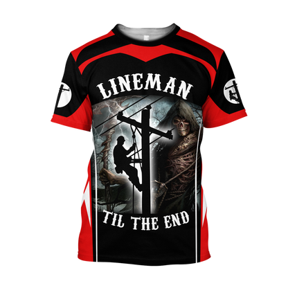 Premium Unisex All Over Printed Lineman Shirts MEI
