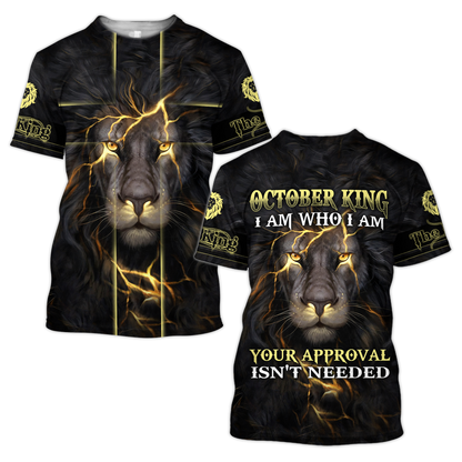 October King 3D All Over Printed Shirts Pi02102001S10
