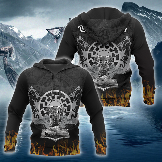 Vikings Hoodie-Apparel-HP Arts-Hoodie-S-Vibe Cosy™