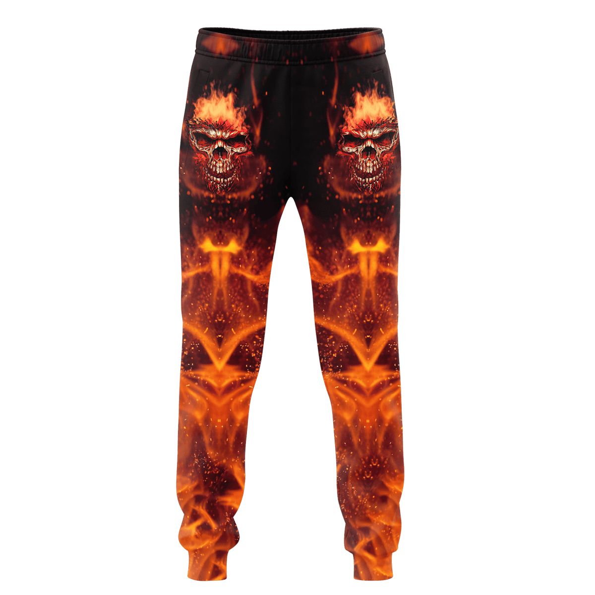 Skull 3D All Over Printed Combo Sweater + Sweatpant