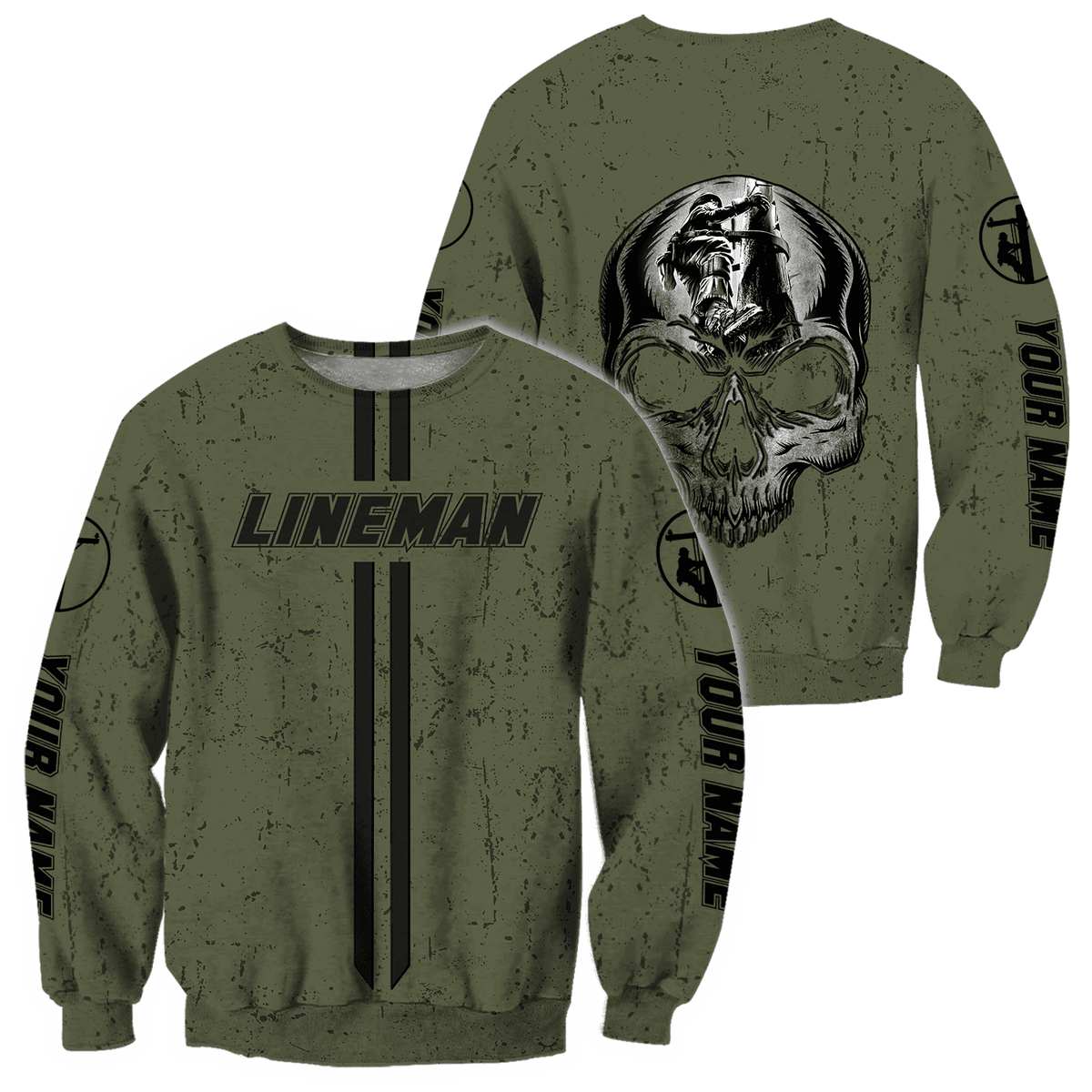 Customize Name Lineman Hoodie For Men And Women HHT14052104