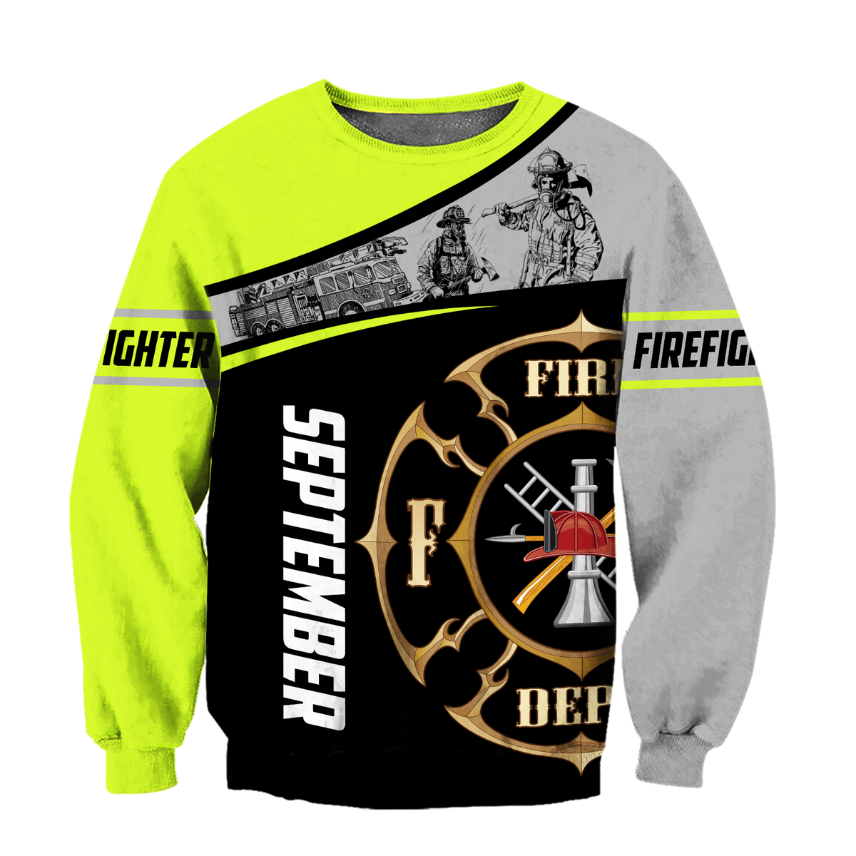 September Firefighter Hoodie For Men And Women MH28012121