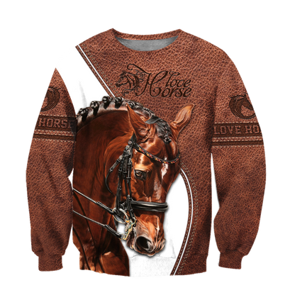 Love Horse 3D All Over Printed Shirts Pi05012103