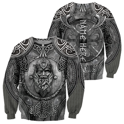 Customized Name Viking 3D All Over Printed Unisex Shirts