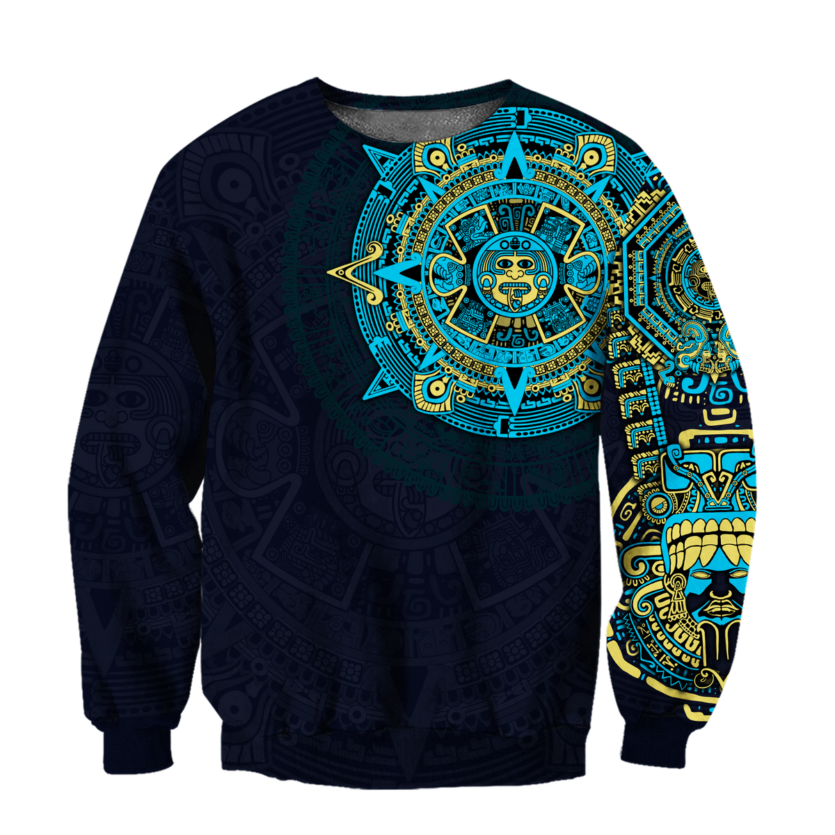 Premium Aztec Mexico 3D All Over Printed Shirts S