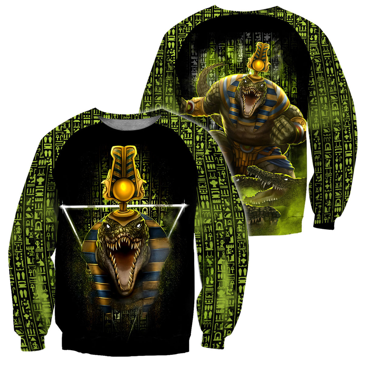 The Gods of Egypt - Sobek 3D All Over Printed Unisex Shirts