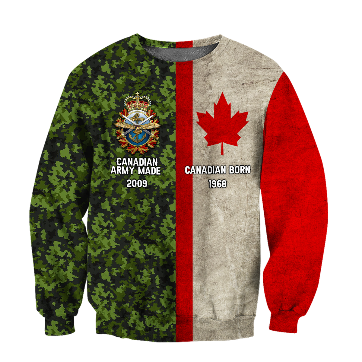 Personalized Number XT Canadian Veteran - Jesus 3D All Over Printed Shirts MH10032101