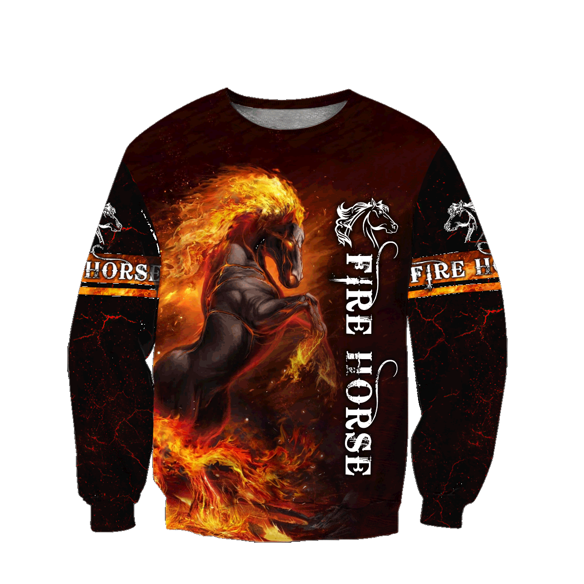 Fire Horse 3D All Over Printed Unisex Shirts