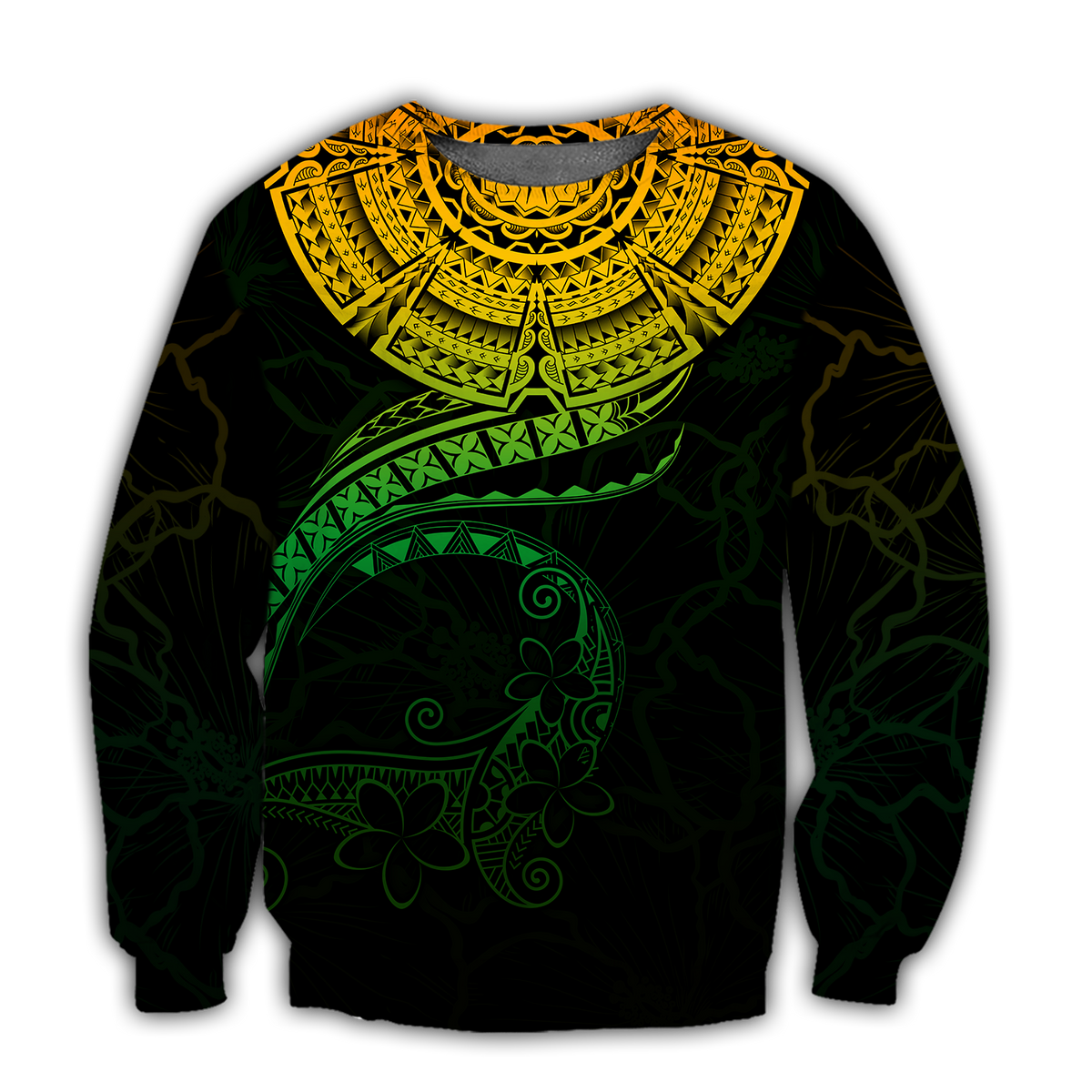 Amazing Polynesian Tattoo Unisex Premium Hoodie ML