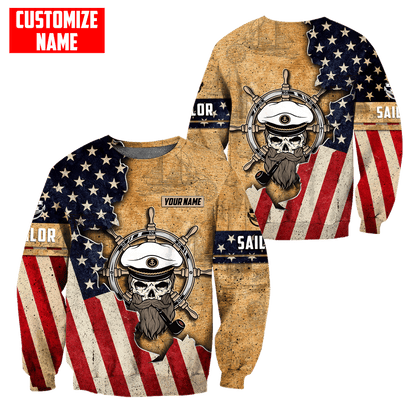 Customized name The Adventure Begins 3D All Over Printed Shirts