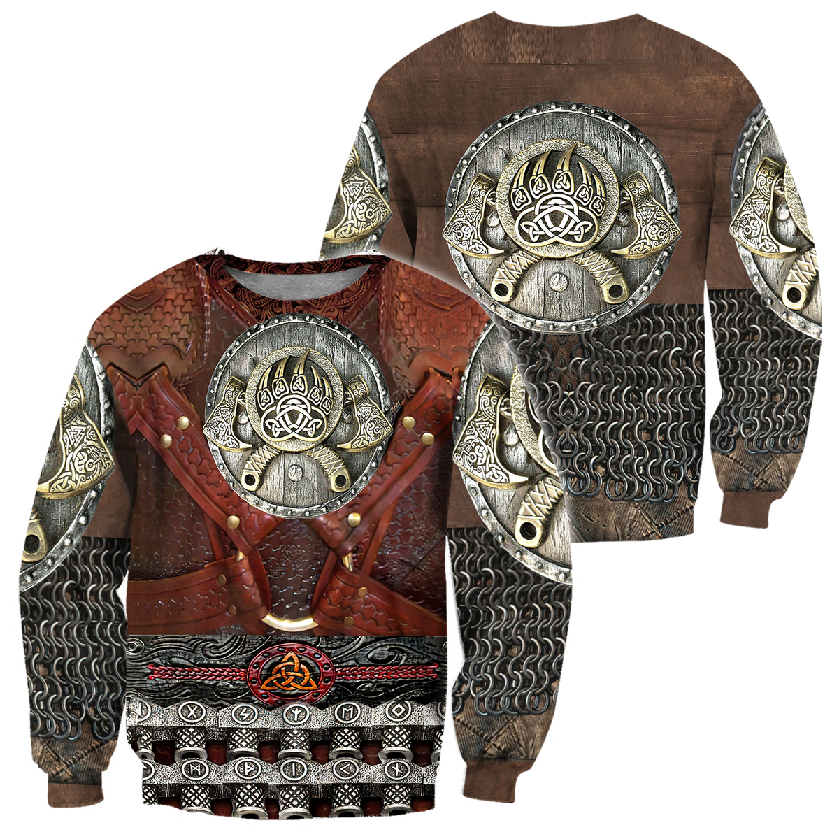 Viking Armor 3D All Over Printed Unisex Shirts