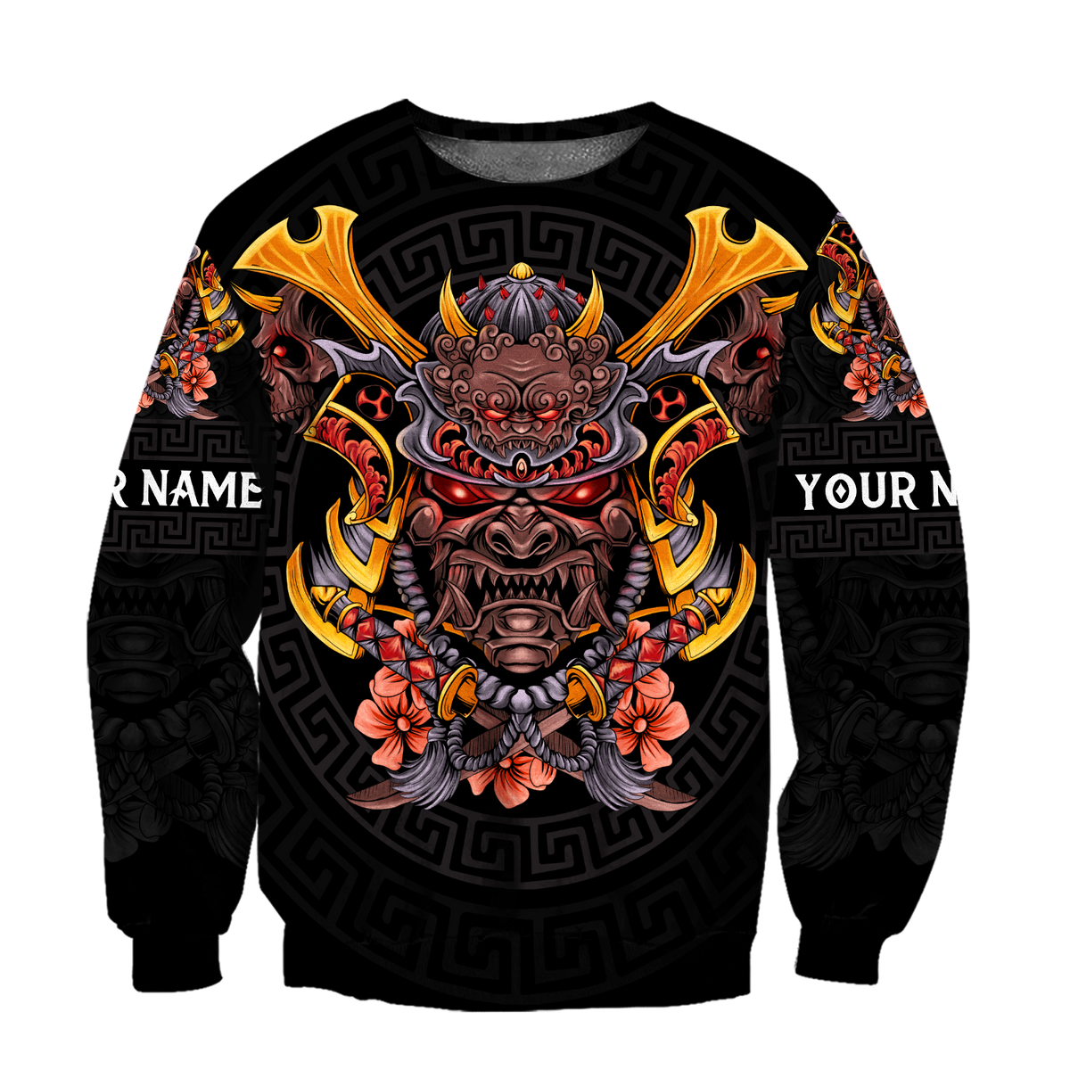 Premium 3D Printed Personalized Unisex Samurai Shirts No1 MEI