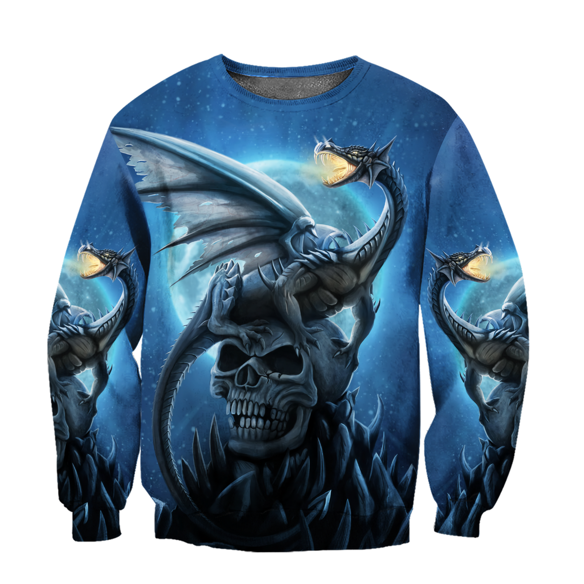 Premium Skull 3D All Over Printed Unisex Shirts