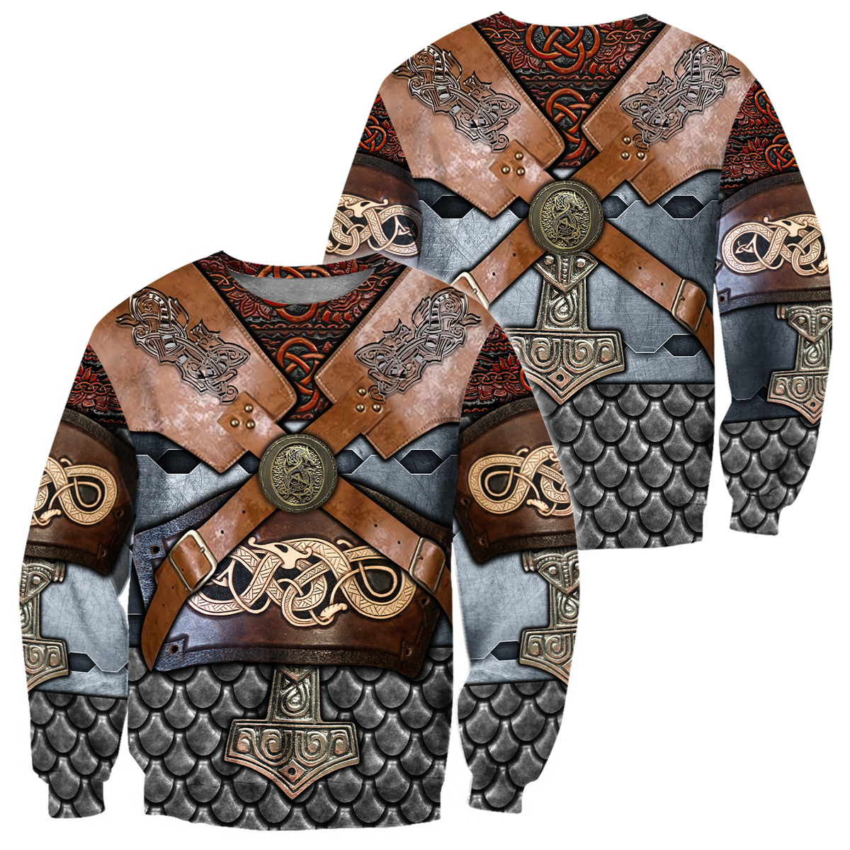 Viking Armor 3D All Over Printed Unisex Shirts