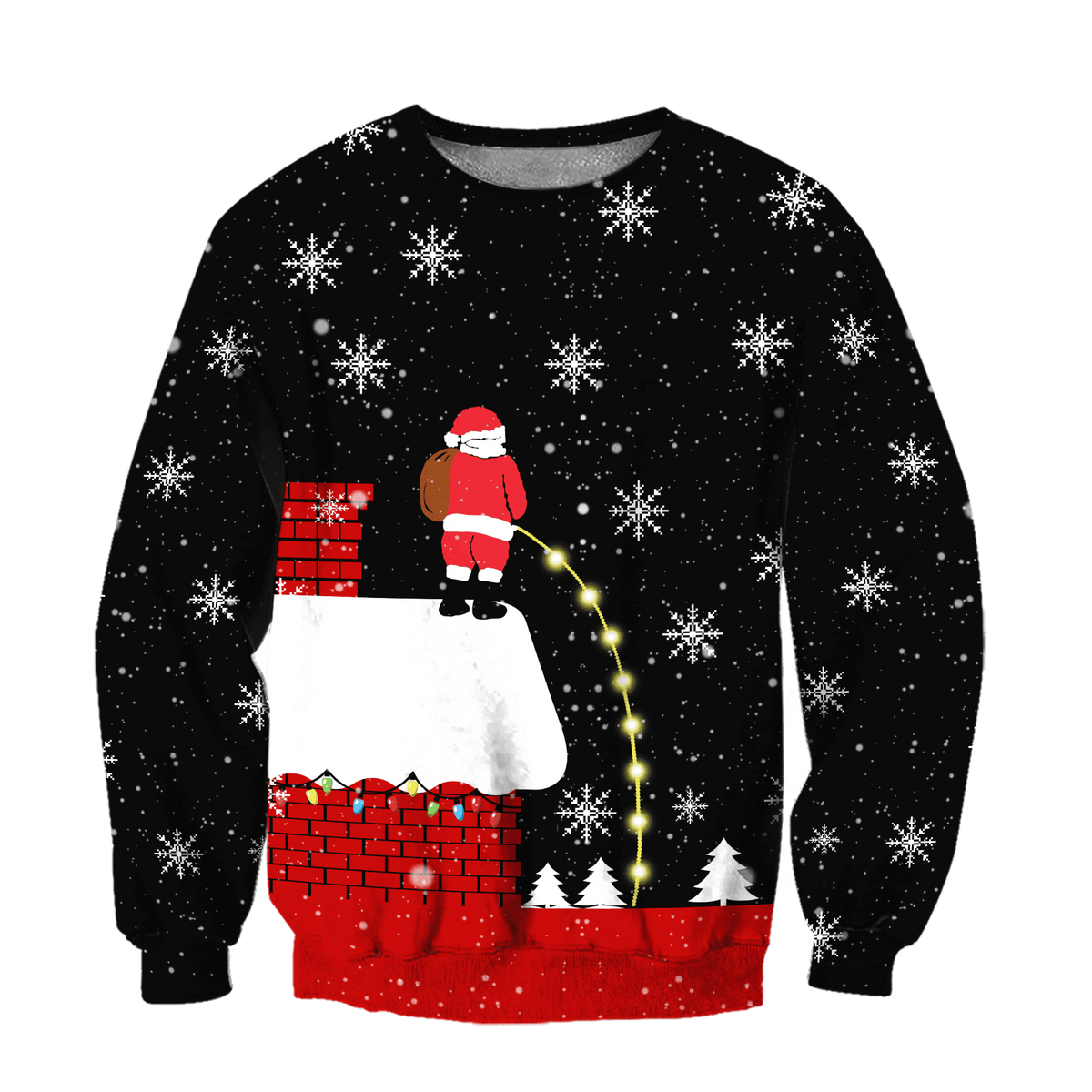Santa Christmas 3D All Over Printed Unisex Shirts