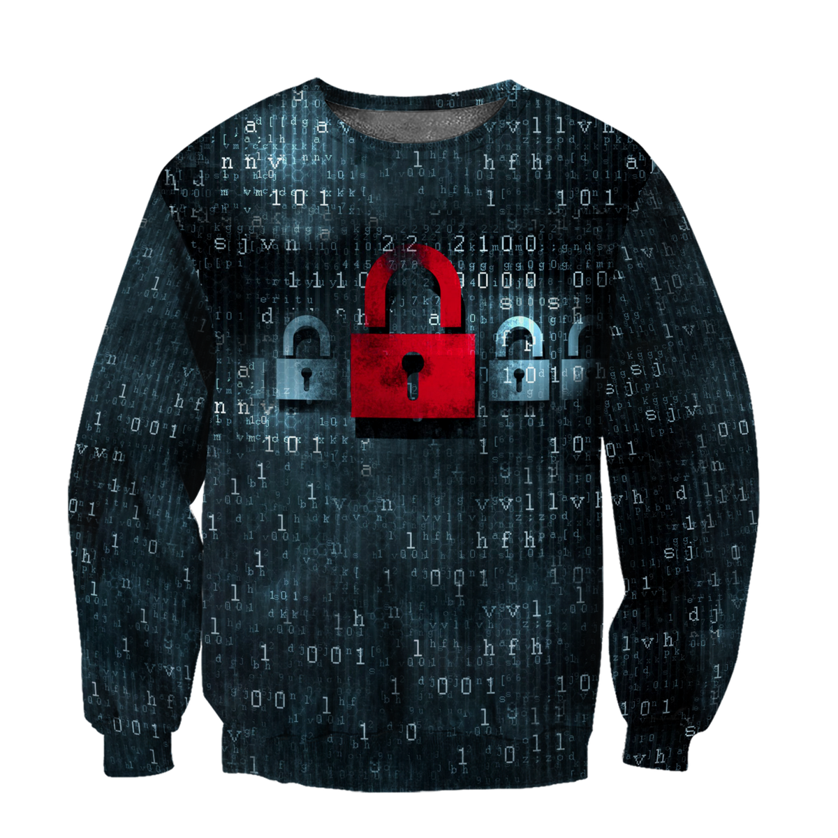 Cyber Language 3D All Over Printed Unisex Shirts
