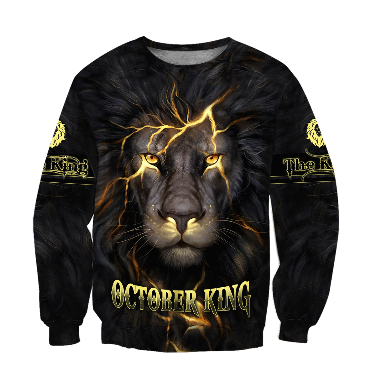 October Lion 3D All Over Printed Unisex Shirts Pi21012110