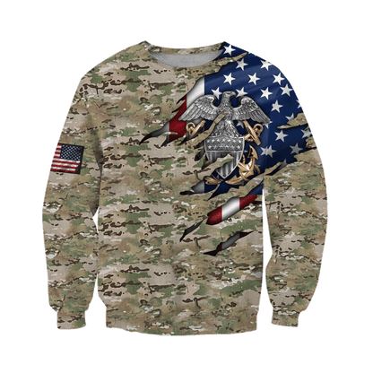 United States Navy 3D All Over Printed Unisex Shirts