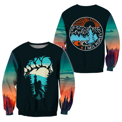 3D All Over Printed Camping  Unisex Shirts SN02022103 XT