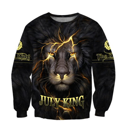 July Lion 3D All Over Printed Unisex Shirts Pi21012107
