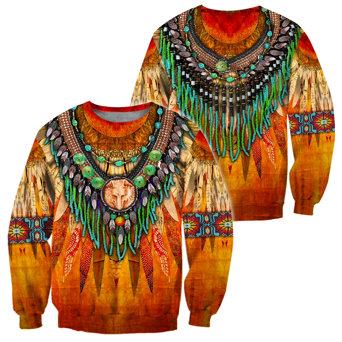 Native American 3D All Over Printed Shirts for Women