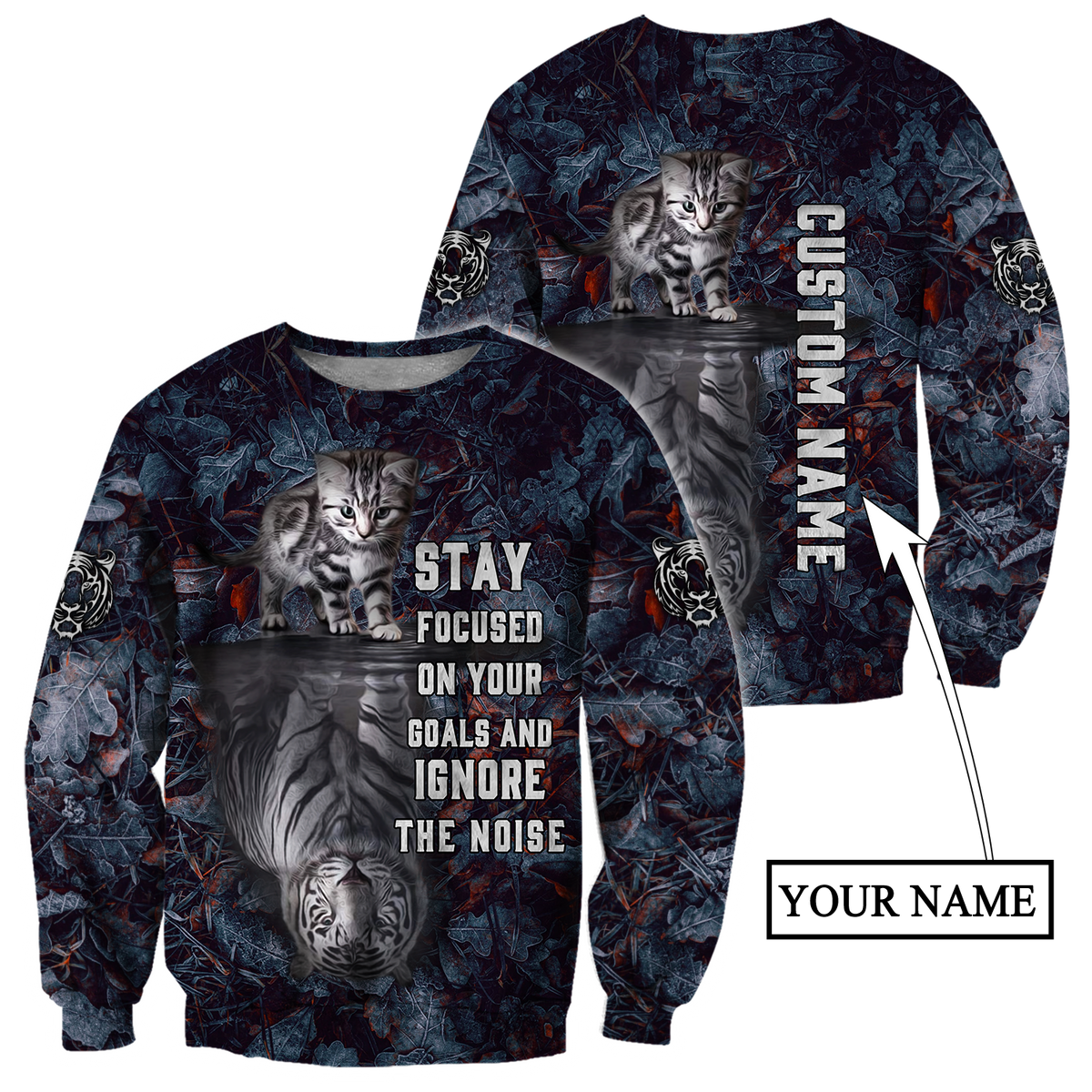 Customize Name The Great Tiger Hoodie For Men And Women DD03042101