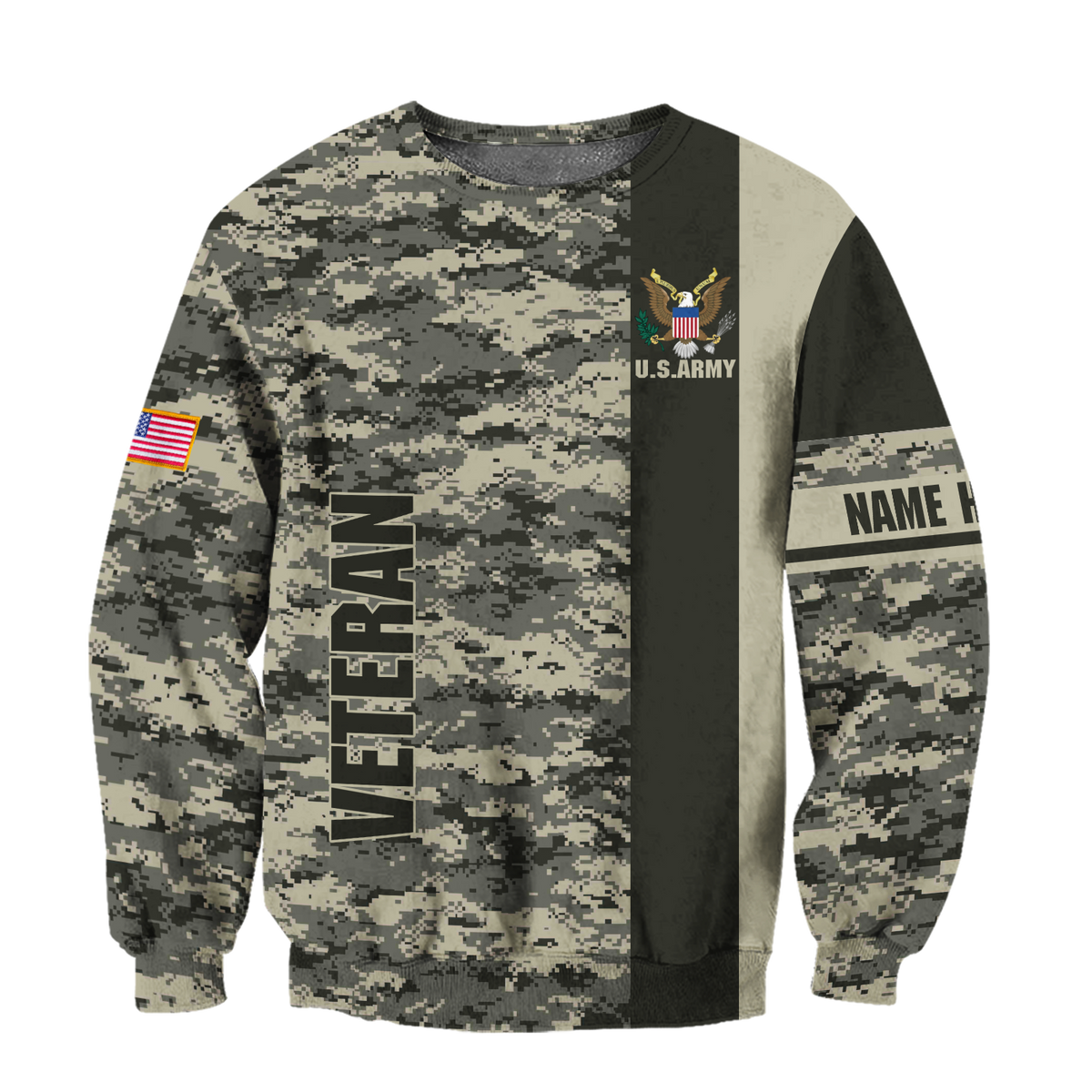 Personalized name German Army Hoodie 3D All Over Printed Unisex Shirts TNA19052102