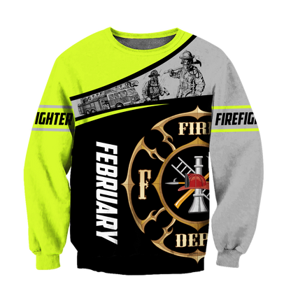 February Firefighter Hoodie For Men And Women MH28012114