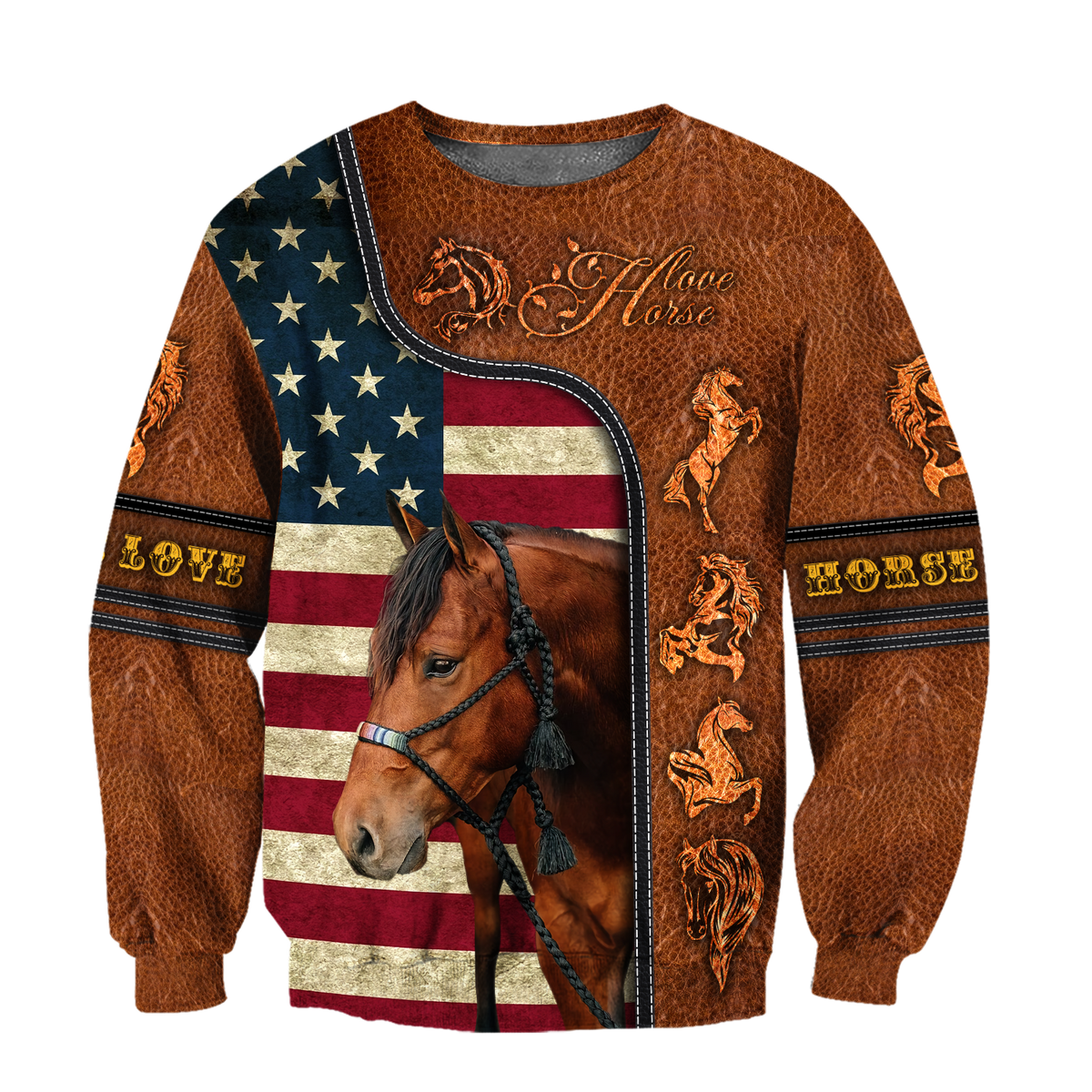Love Horse 3D All Over Printed Unisex Shirts PD19112002