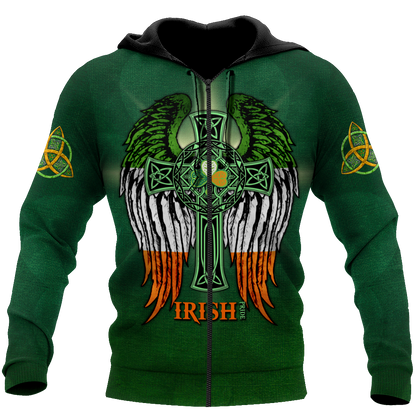 Irish In My Veins 3D All Over Printed Unisex Shirts DQB20022021