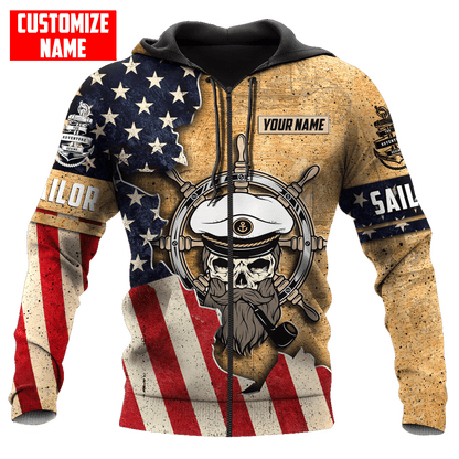 Customized name The Adventure Begins 3D All Over Printed Shirts