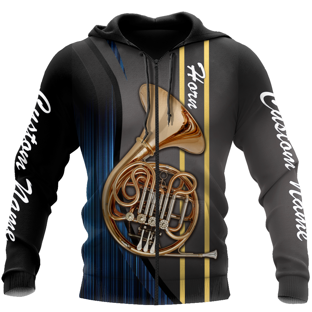 Personalized Horn 3D All Over Printed Shirts For Men And Women TN