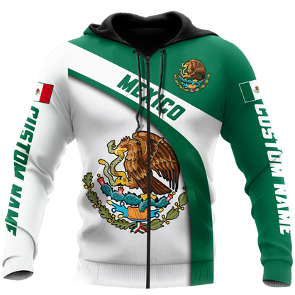 Persionalized Mexico 3D All Over Printed Shirts For TNA18032105