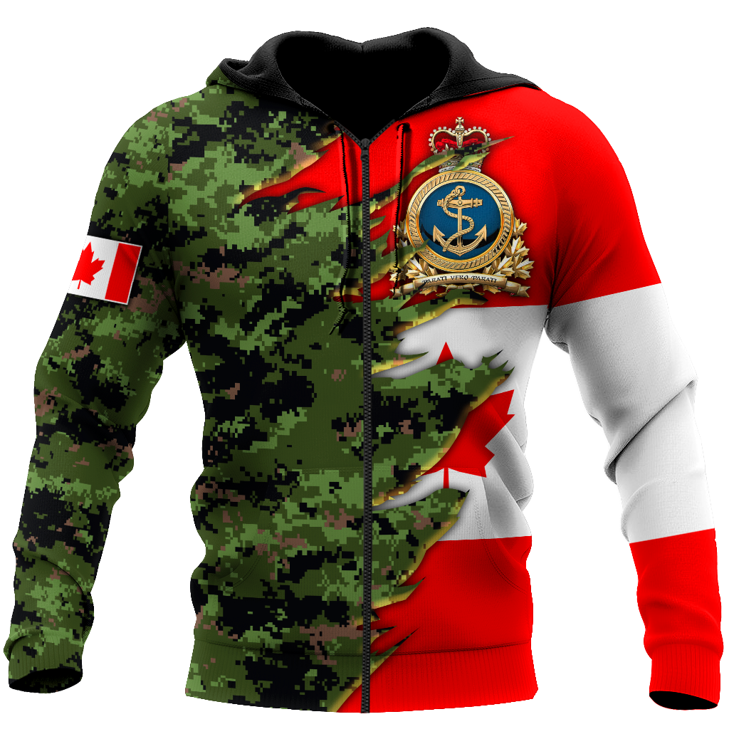 Canadian Air Force Veteran 3D All Over Printed Shirts  MH10032109