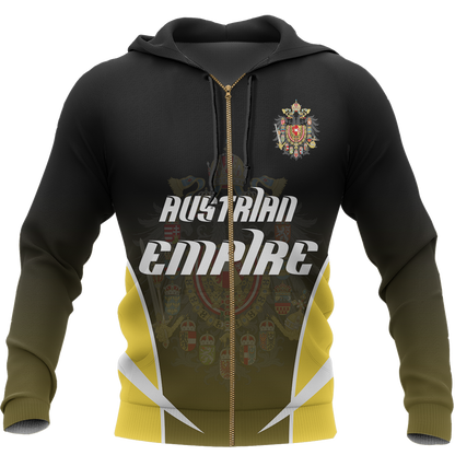 Austrian Empire Active Special Hoodie NVD1273-Apparel-Dung Van-Zipped Hoodie-S-Vibe Cosy™