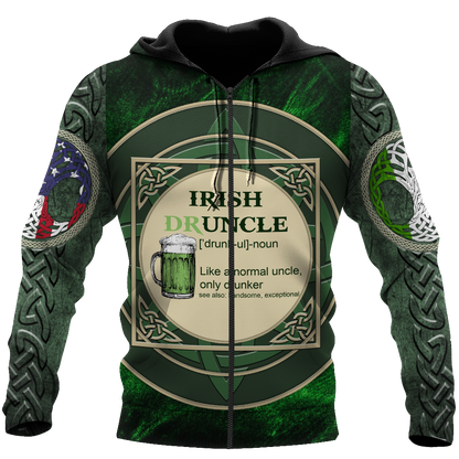 Irish Saint Patrick Day 3D All Over Printed Unisex Shirt