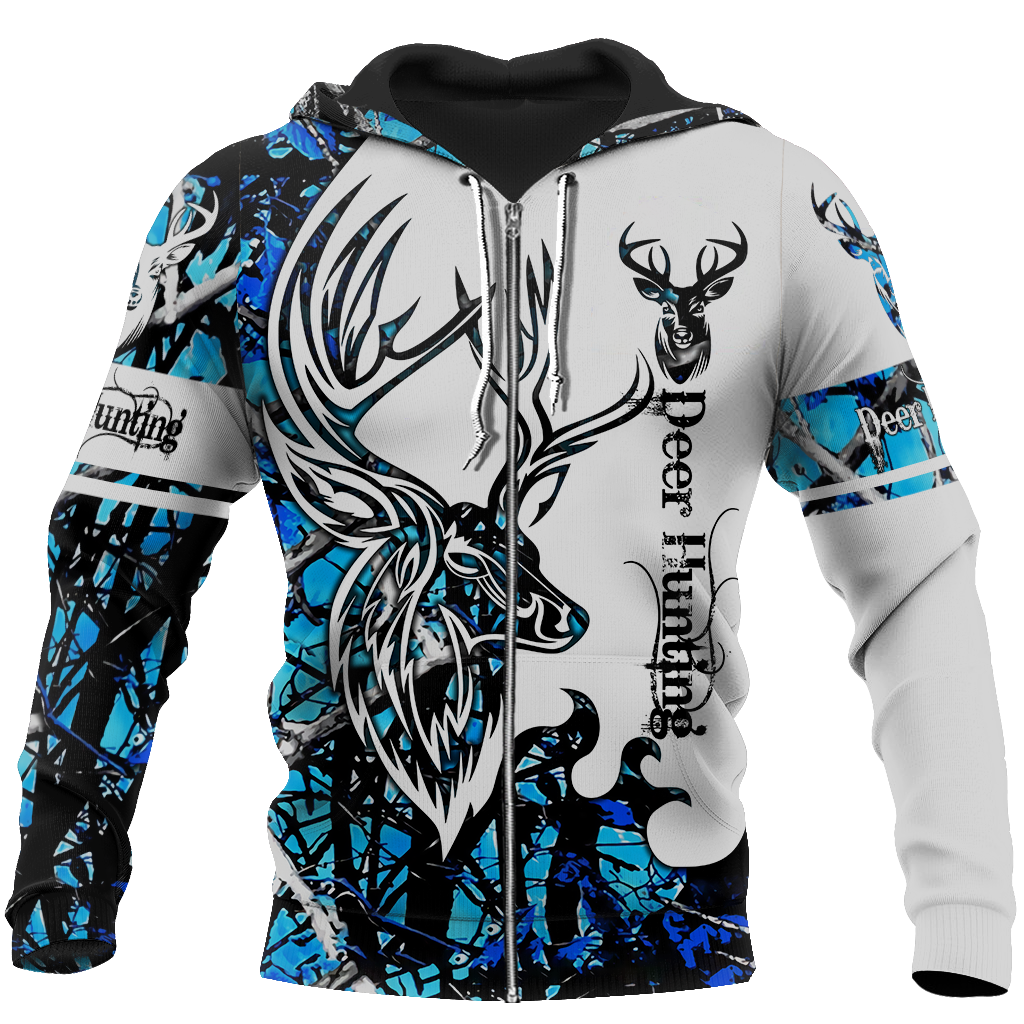 DEER HUNTING UNDERTOW CAMO 3D ALL OVER PRINTED SHIRTS FOR MEN AND WOMEN JJ051203 PL-Apparel-PL8386-zip-up hoodie-S-Vibe Cosy™