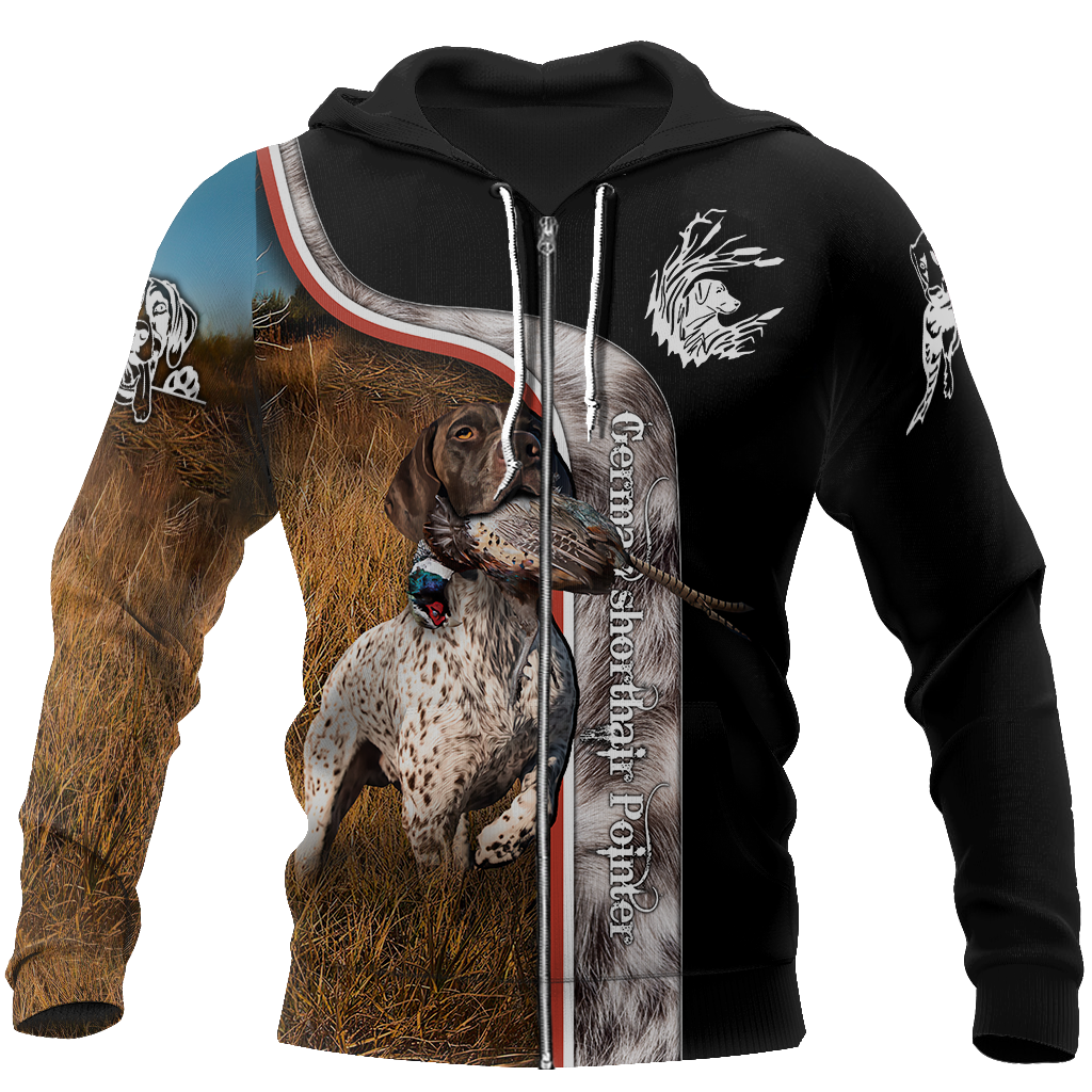 Pheasant Hunting 3D All Over Printed Shirts For Men And Women JJ090101-Apparel-MP-Zipped Hoodie-S-Vibe Cosy™