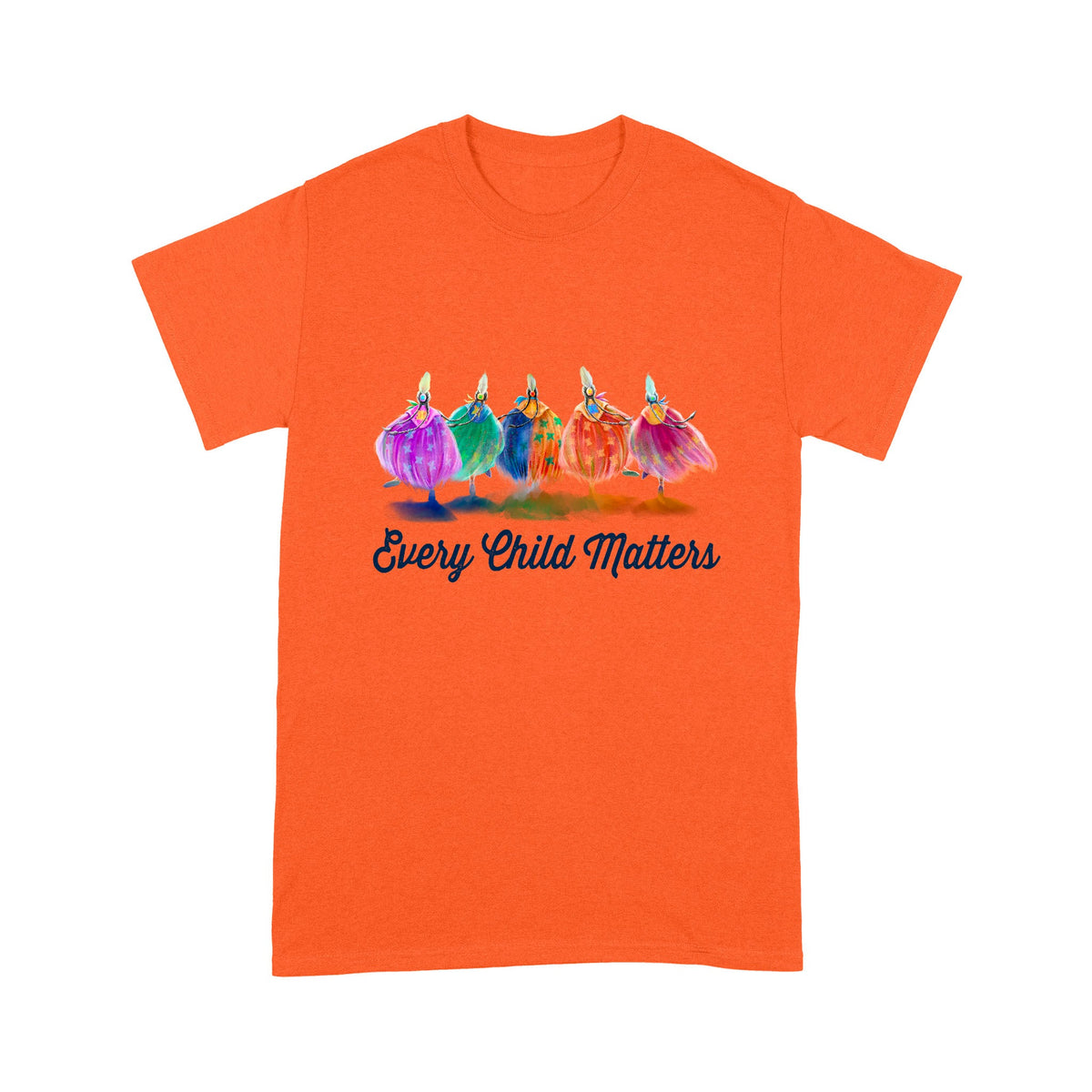 Vibecosy Every Child Matters Native American T-Shirt DD19012204ND