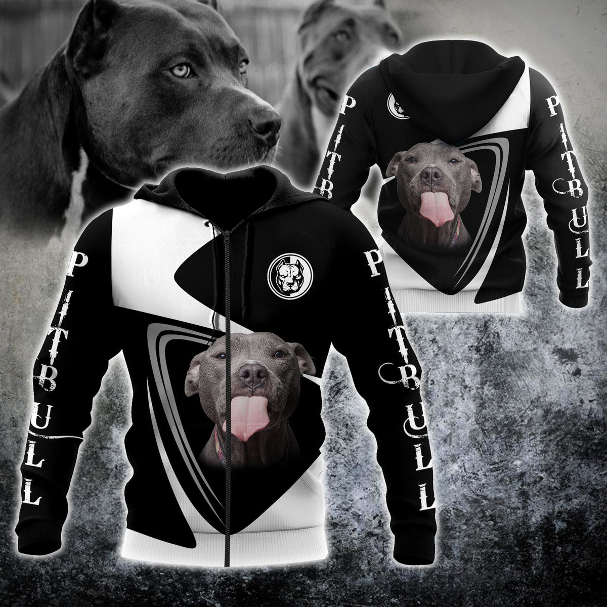 Pitbull 3d hoodie shirt for men and women MH2710202