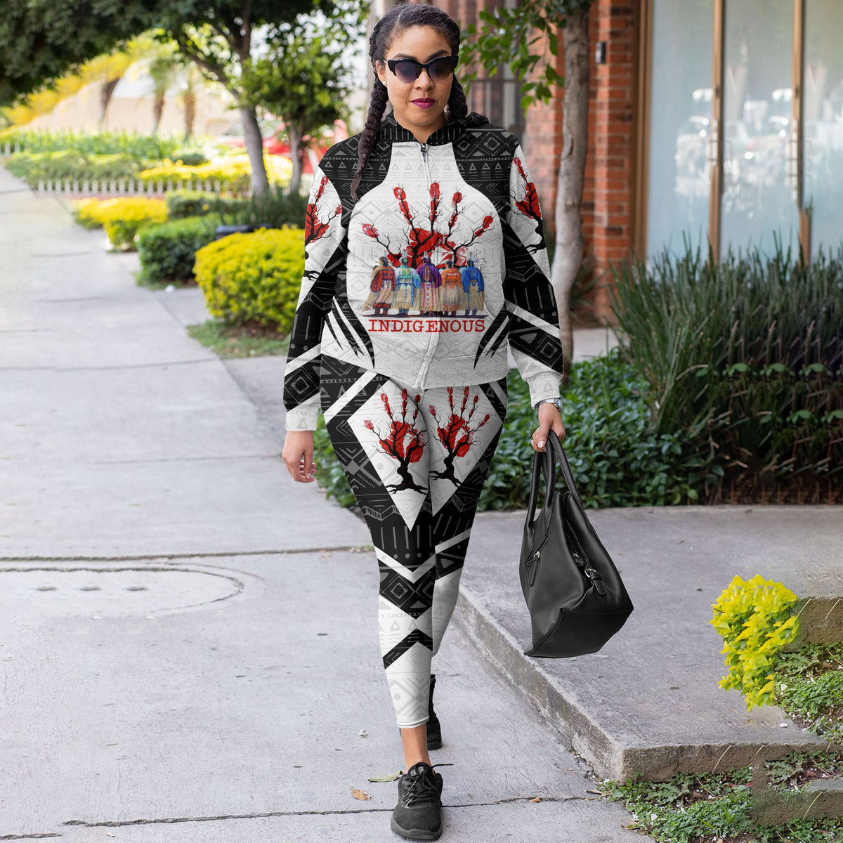 Native American 3D All Over Printed Legging + Hoodie