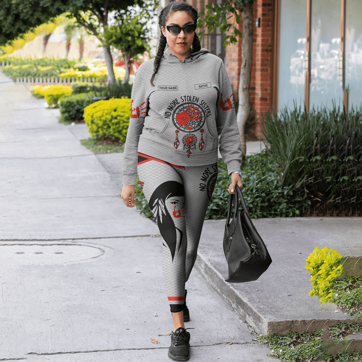 Native American 3D All Over Printed Legging + Hoodie